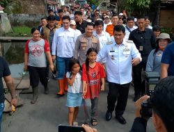 DPD Gerindra Sulut Bersama Gubernur YSK Tinjau Daerah Terdampak Banjir, Serta Salurkan Bantuan