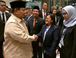 Disambut Diaspora : Kedatangan Prabowo Menjelang KTT ke-46 ASEAN Di Malaysia